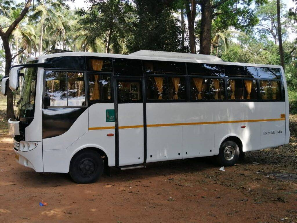 Photo of Bus available for Group Travel rental with driver at Janani Tours & Travels, Shivamogga