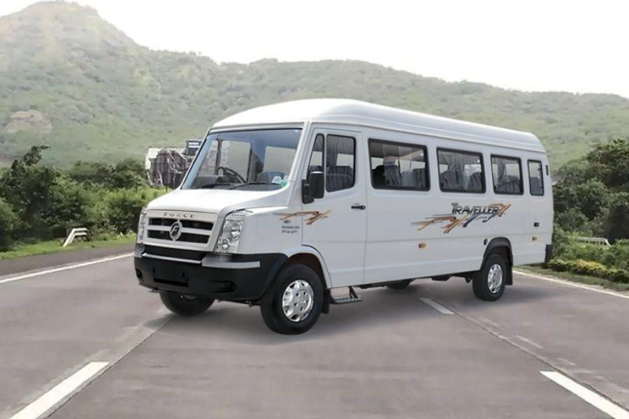 Photo of Tempo Traveller 17-Seater available for Group Travel rental with driver at Janani Tours & Travels, Shivamogga